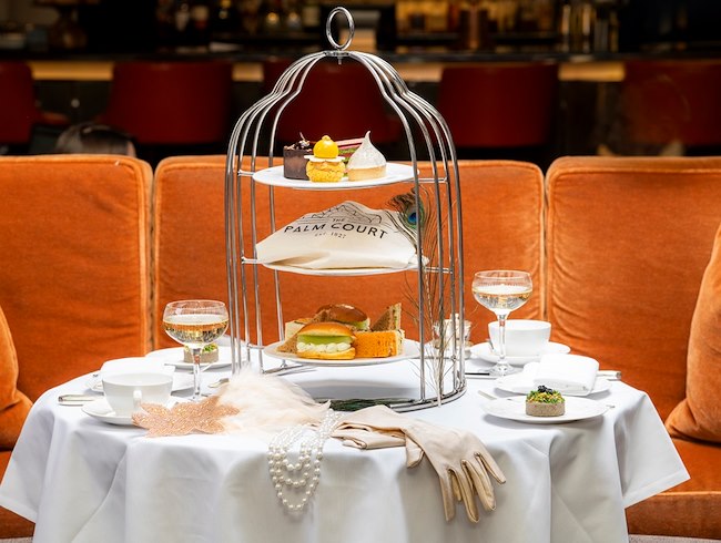Great Gatsby Palm Court Afternoon Tea